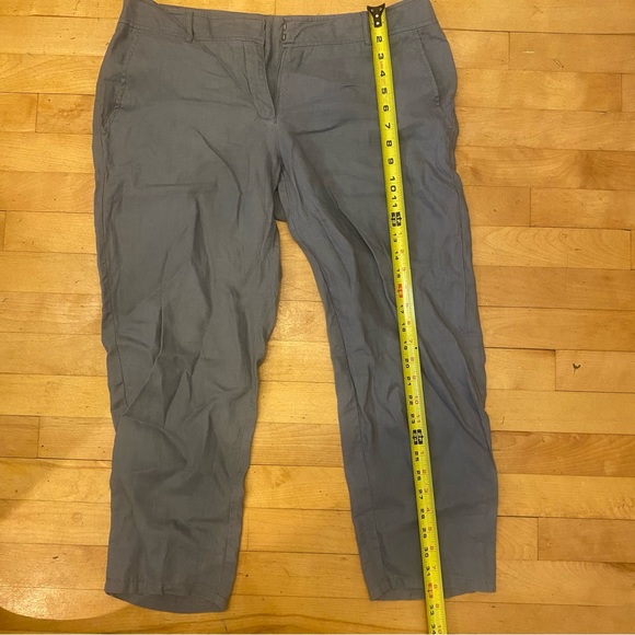 Eileen Fisher linen Capri pants - Picture 6 of 7